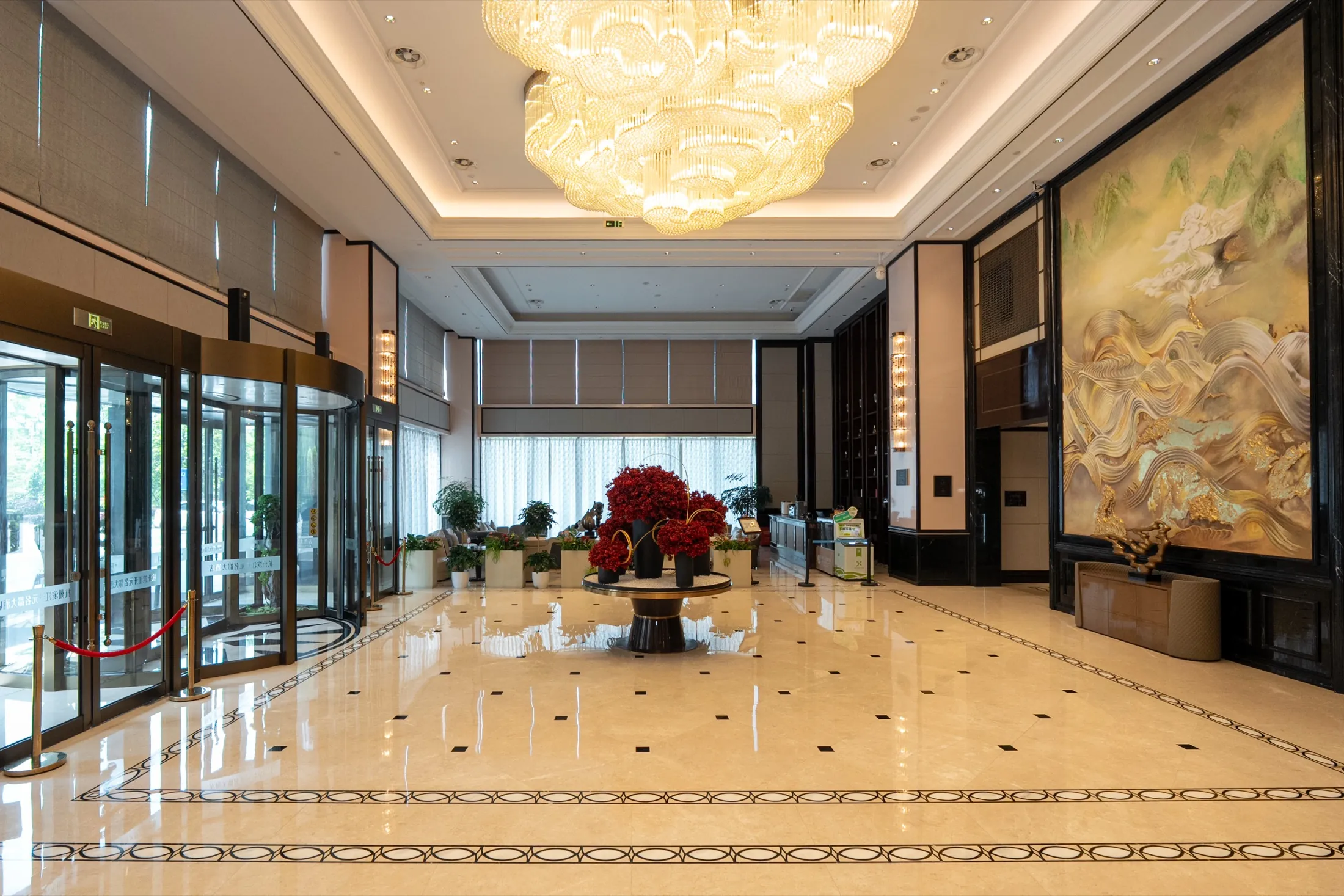 Lobby of Grand New Century Hotel Binjiang Hangzhou